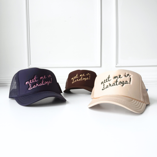 Meet Me in Saratoga Trucker Hat