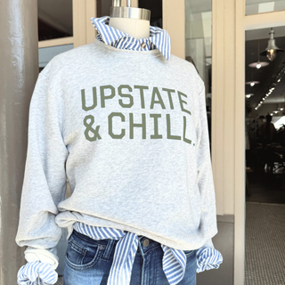 Upstate & Chill - Crewneck Sweatshirt