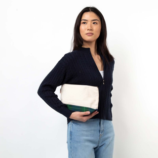 Plaid Classic Clutch