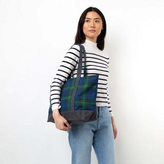 Plaid Medium Tote