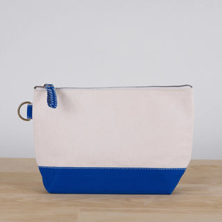 Canvas Zip Top Pouch